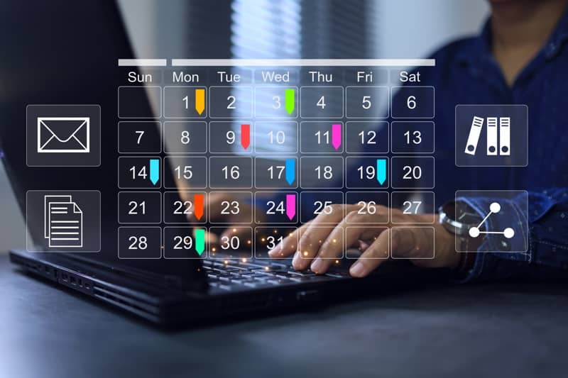 Computer screen displaying an organized workflow dashboard representing River Country’s streamlined transaction coordination process"